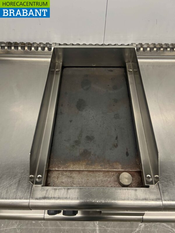 Planche à griller Electrolux en acier inoxydable Plaque à griller avec unité de travail 105 cm GAS Catering – Image 4