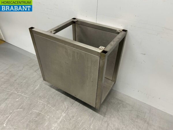 Socle en acier inoxydable 78 x 45,5 x 81 cm Restauration – Image 2