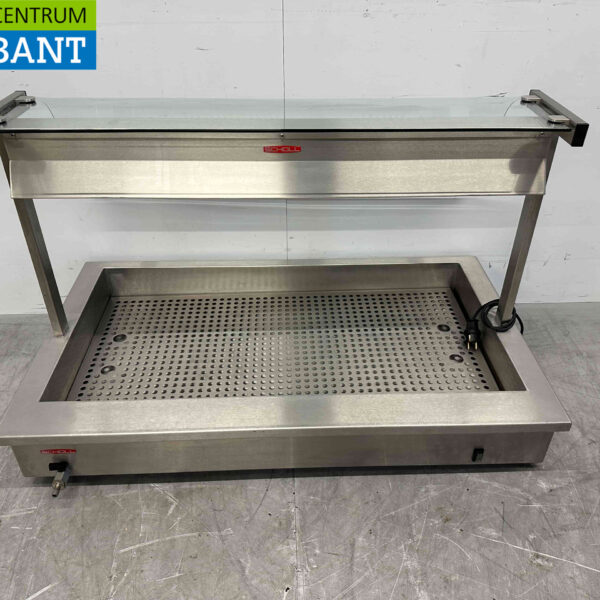 Acier inoxydable Scholl Bain marie 3 x 1/1 230V Horeca