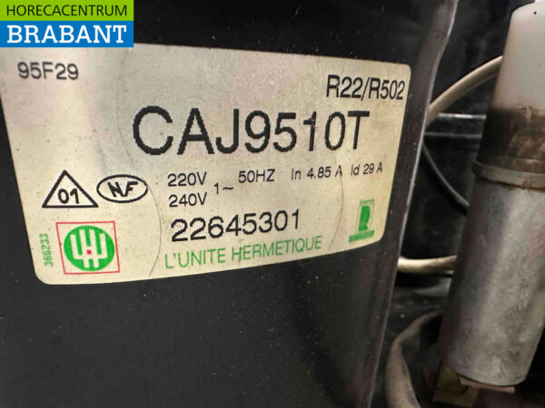 Tecumseh Moteur de refroidissement Groupe de refroidissement HP 1 HP 230V Horeca – Image 4