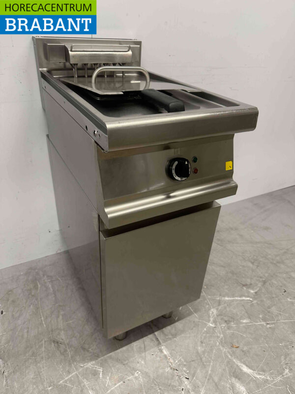 Friteuse Gico en acier inoxydable 12 litres 400V Horeca – Image 2