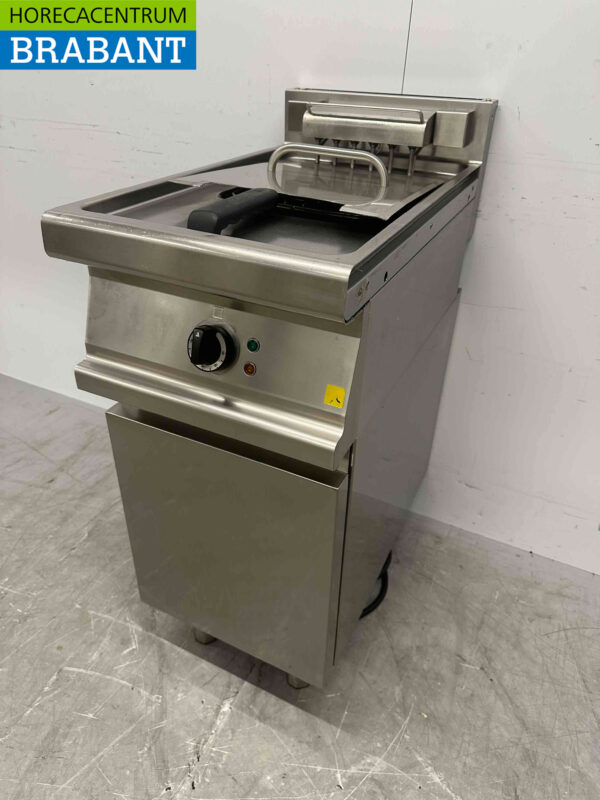 Friteuse Gico en acier inoxydable 12 litres 400V Horeca – Image 3