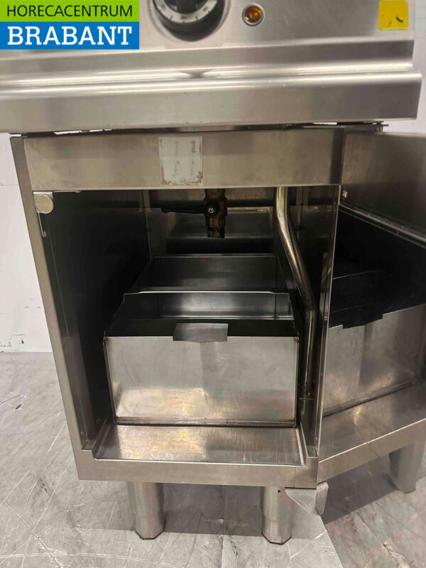 Friteuse Gico en acier inoxydable 12 litres 400V Horeca – Image 5