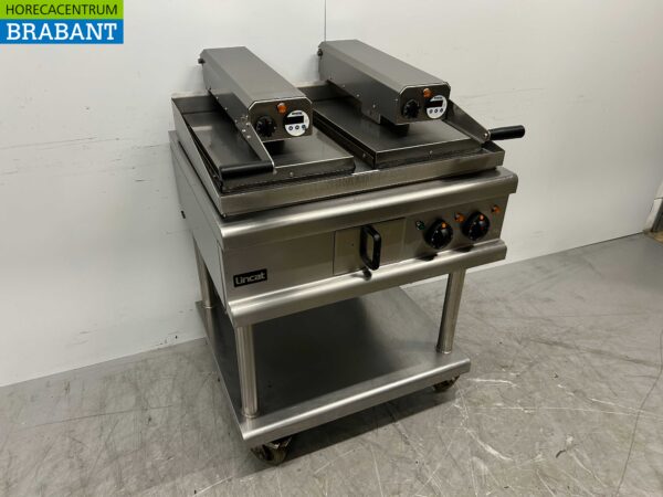 Lincat Acier inoxydable Clam Grill Hamburger Plaque grill 80 cm 17,2kW 400V Horeca – Image 3