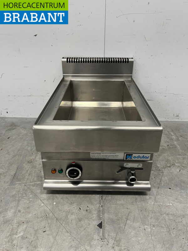 Bain marie modulaire en acier inoxydable 1/1 GN 230V Horeca
