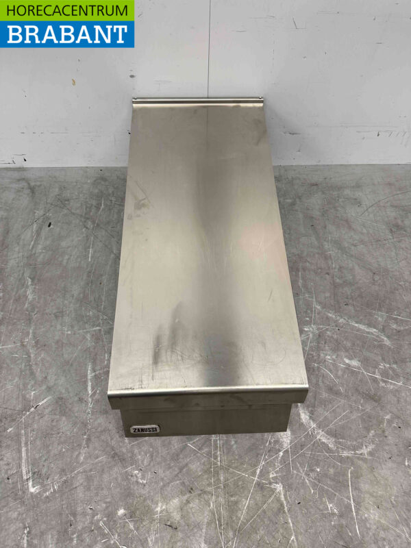 Meuble de travail Zanussi en acier inoxydable Meuble neutre avec tiroir 40 cm Restauration – Image 4