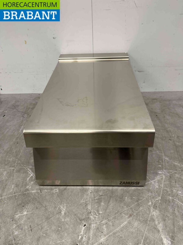 Unité de travail Zanussi en acier inoxydable Unité de store neutre 40 cm Horeca