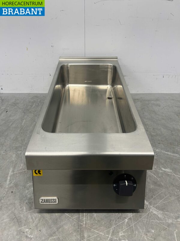 Acier inoxydable Zanussi Bain marie 1/1 + 1/3 GN 230V Horeca