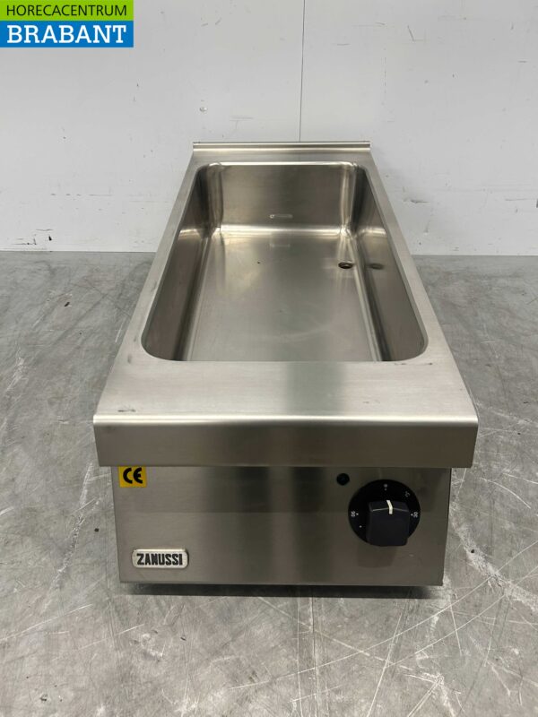 Acier inoxydable Zanussi Bain marie 1/1 + 1/3 GN 230V Horeca