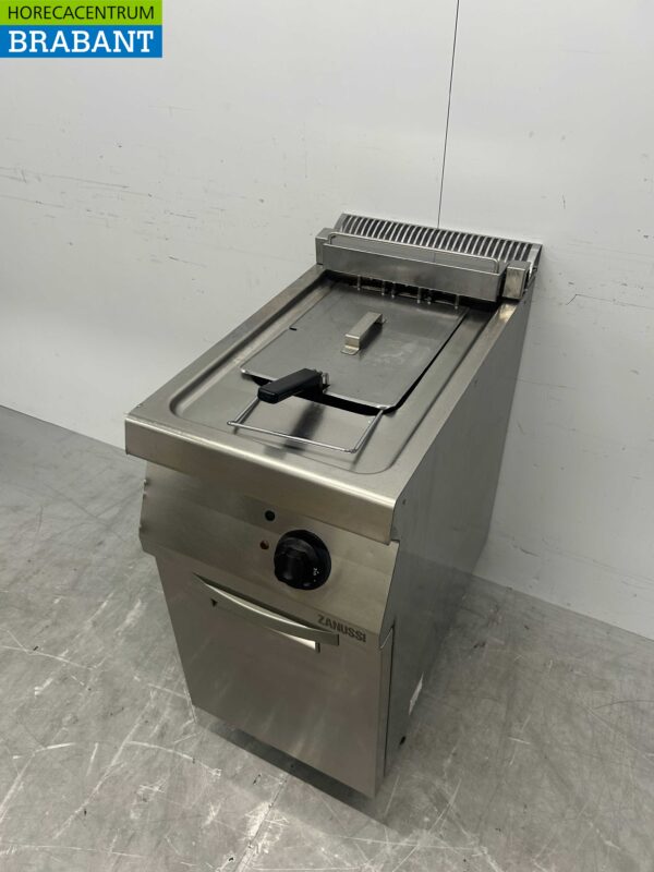 Friteuse Zanussi en acier inoxydable 14 litres 400V Horeca – Image 2