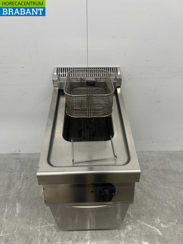 Friteuse Zanussi en acier inoxydable 14 litres 400V Horeca – Image 4