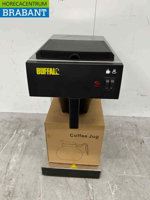 Machine à café Buffalo CT815 en acier inoxydable Machine à café 230V Horeca