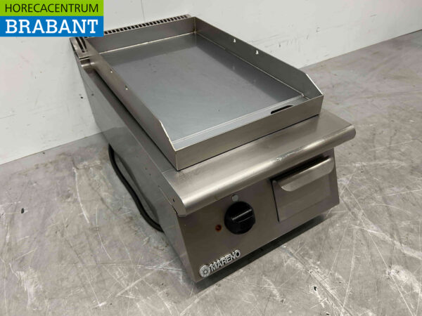 Plaque de gril Mareno en acier inoxydable Plaque de cuisson 40 cm 400V Horeca – Image 3