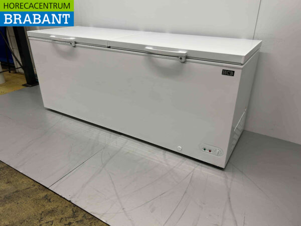 HCB Freezer Congélateur coffre avec double couvercle rabattable 670 litres 230V Horeca – Image 2