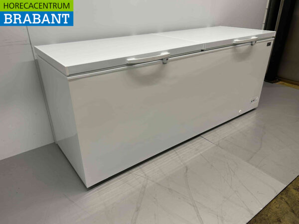 HCB Freezer Congélateur coffre avec double couvercle rabattable 670 litres 230V Horeca – Image 3