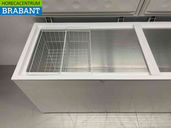 HCB Freezer Congélateur coffre avec double couvercle rabattable 670 litres 230V Horeca – Image 5