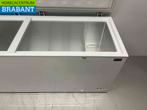 HCB Freezer Congélateur coffre avec double couvercle rabattable 670 litres 230V Horeca – Image 6