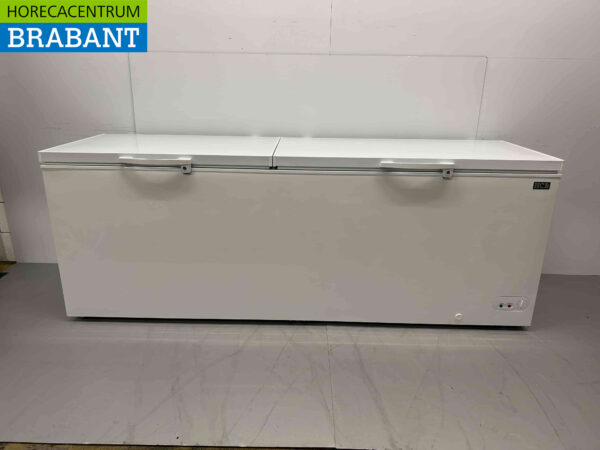 HCB Freezer Congélateur coffre avec double couvercle rabattable 755 litres 230V Horeca