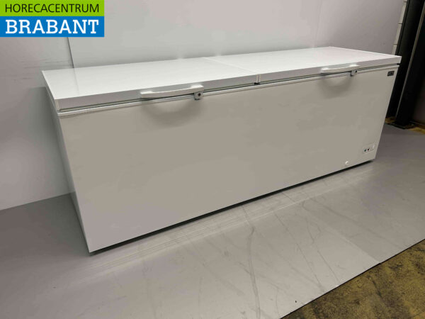 HCB Freezer Congélateur coffre avec double couvercle rabattable 755 litres 230V Horeca – Image 2