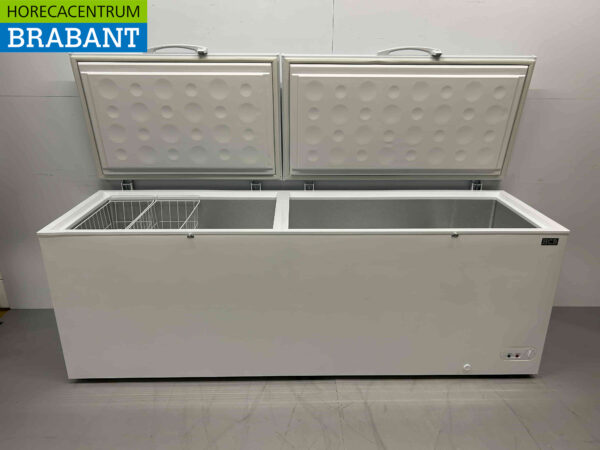 HCB Freezer Congélateur coffre avec double couvercle rabattable 755 litres 230V Horeca – Image 5