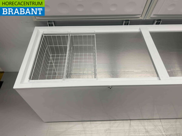HCB Freezer Congélateur coffre avec double couvercle rabattable 755 litres 230V Horeca – Image 6