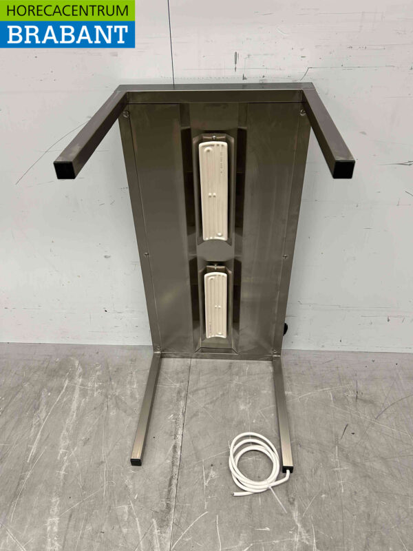 Pont chauffant Saro en acier inoxydable Etagère chauffante 80 cm Horeca – Image 5