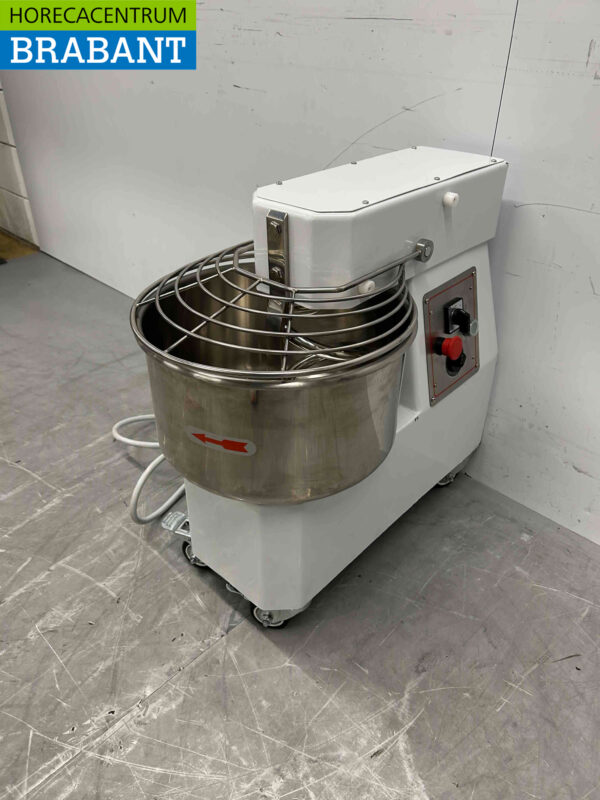 Pétrin à spirale Saro en acier inoxydable 25 litres 400V Horeca – Image 3