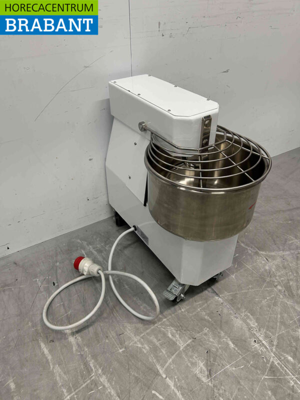Pétrin à spirale Saro en acier inoxydable 25 litres 400V Horeca – Image 4