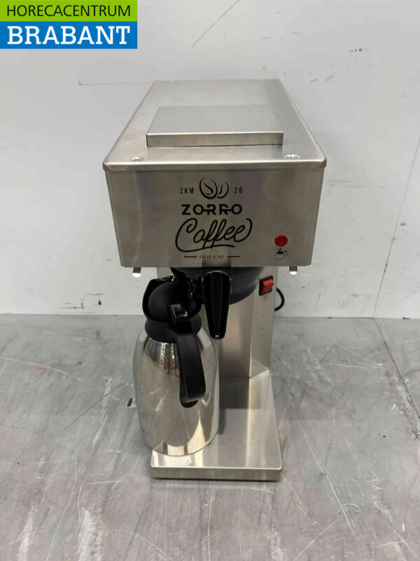 Acier inoxydable Zorro ZKM26 Machine à café Machine à café avec thermos 230V Horeca