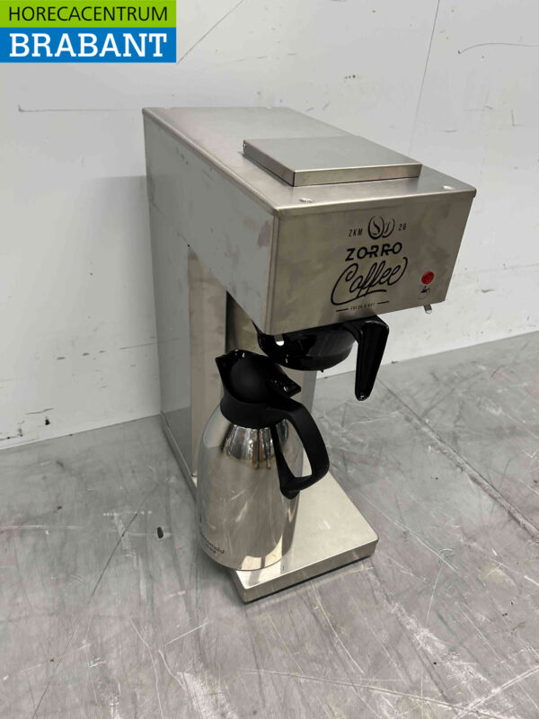 Acier inoxydable Zorro ZKM26 Machine à café Machine à café avec thermos 230V Horeca – Image 2