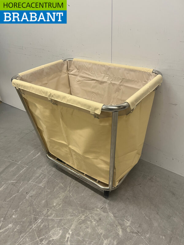 Saro inox Chariot à linge Chariot de service 90 cm Restauration – Image 2