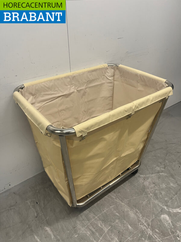 Saro inox Chariot à linge Chariot de service 90 cm Restauration – Image 3
