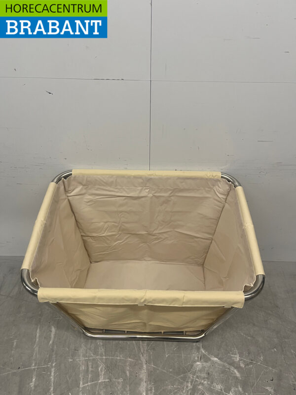 Saro inox Chariot à linge Chariot de service 90 cm Restauration – Image 4