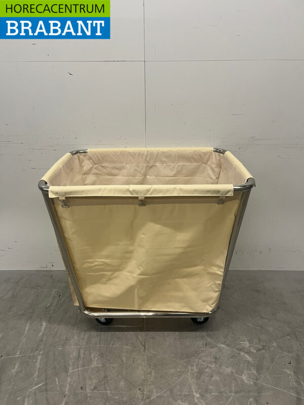 Saro inox Chariot à linge Chariot de service 90 cm Restauration