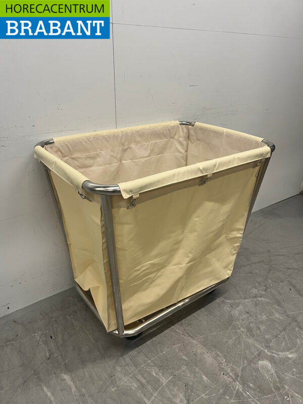 Saro inox Chariot à linge Chariot de service 90 cm Restauration – Image 3