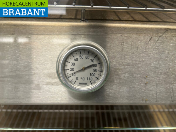 Vitrine chauffante Ubert en acier inoxydable Vitrine chauffante 90 cm 230V Horeca – Image 4