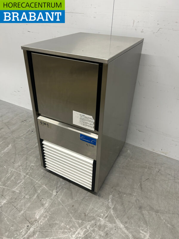 Machine à glaçons ITV Quasar en acier inoxydable Machine à glaçons 31 kg p/d 230V Horeca – Image 2