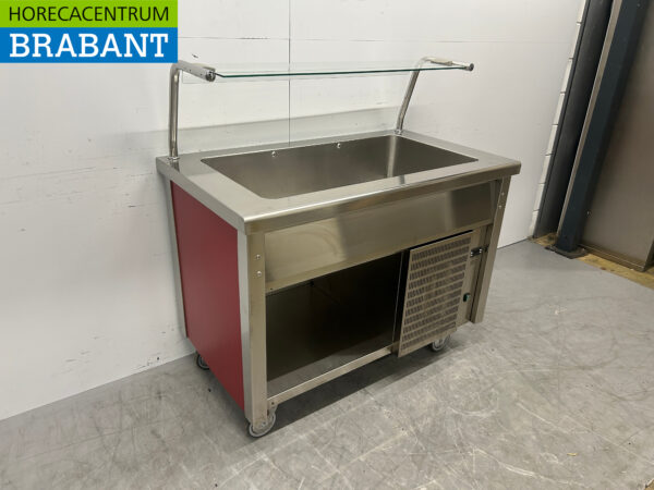 Buffet réfrigéré mobile Buffet réfrigéré 3 x 1/1 GN 120 cm 230V Horeca – Image 3