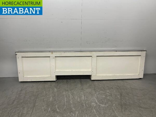 Plan de travail en acier inoxydable 283 x 65,5 cm Horeca – Image 4