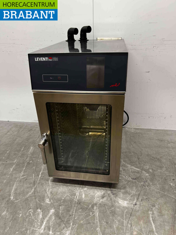 Acier inoxydable Leventi Slim ME Combisteamer Four à vapeur 1/1 GN 400V Horeca