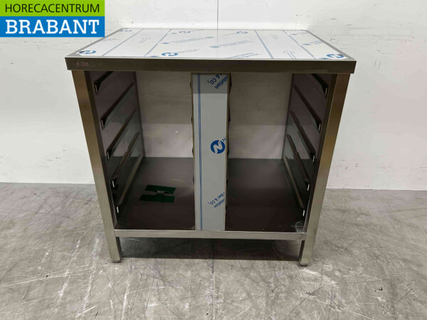 Devapo acier inoxydable Base pour four / cuiseur vapeur 86,5 x 64 x 89 cm Horeca