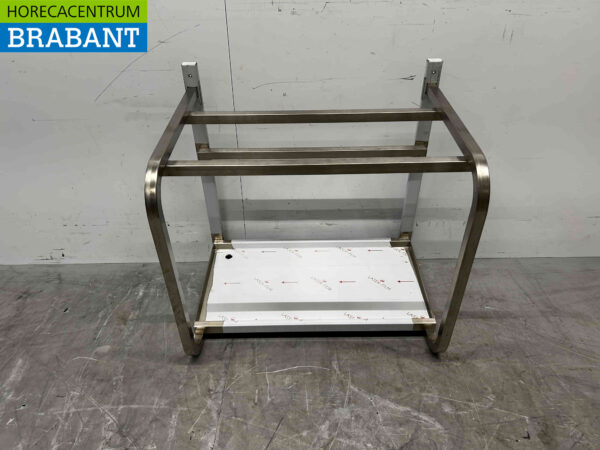 Étagère murale en acier inoxydable 68 x 50 x 70 cm Horeca