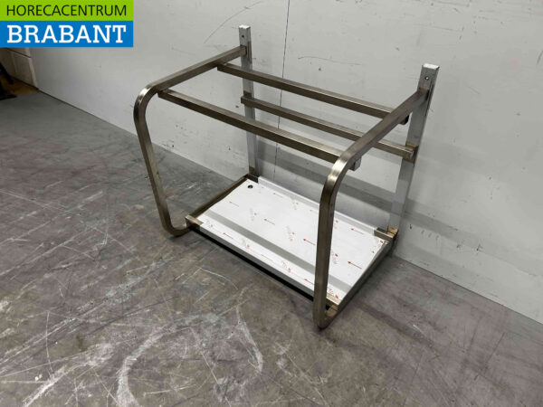 Étagère murale en acier inoxydable 68 x 50 x 70 cm Horeca – Image 3