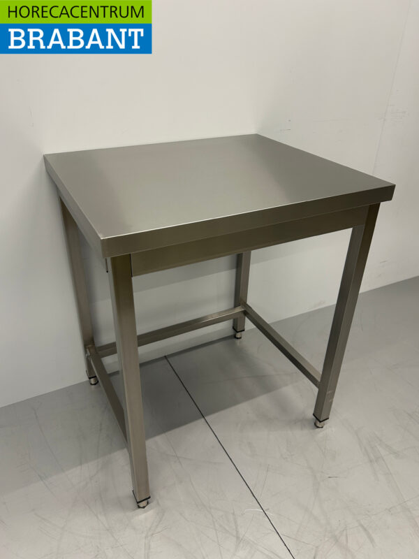Table de travail en acier inoxydable Basic-line 70 x 60 x 85 cm Restauration – Image 3