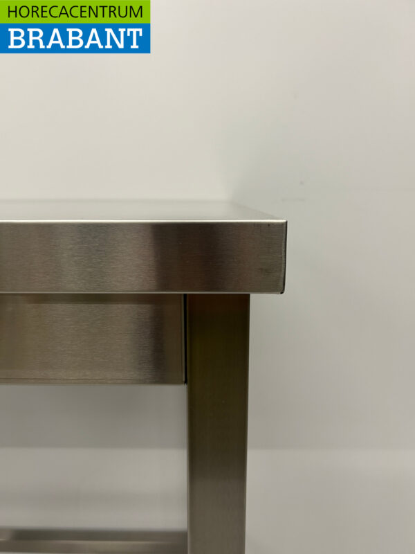 Table de travail en acier inoxydable Basic-line 70 x 60 x 85 cm Restauration – Image 5
