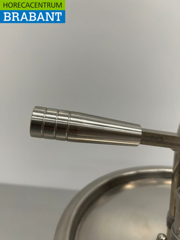 Distributeur de seaux en acier inoxydable HCB Pompe à sauce avec siphon 5 litres Restauration – Image 3