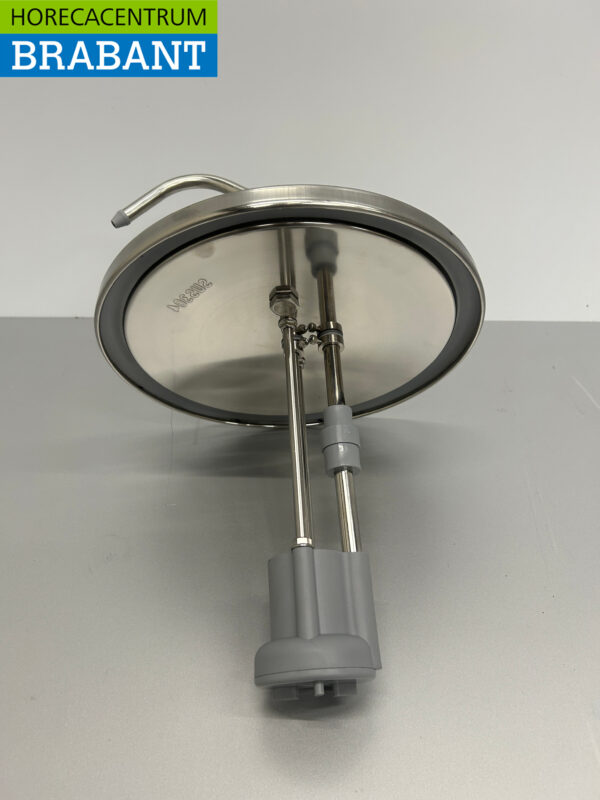 Distributeur de seaux en acier inoxydable HCB Pompe à sauce avec contrôle du siphon 10 litres Restauration – Image 5