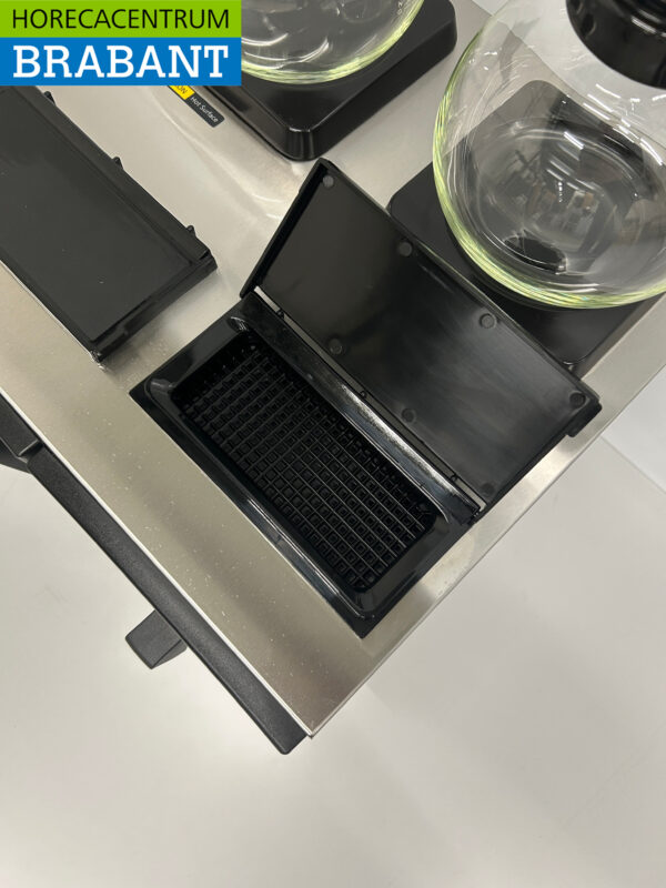 HCB acier inoxydable Machine à café double Machine à café avec 4 verseuses 1,8 litres 230V Horeca – Image 6
