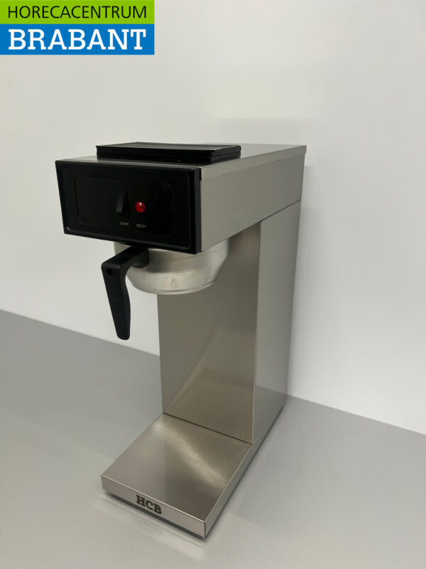 HCB Acier inoxydable Machine à café Distributeur de café 2,2 litres 230V Horeca – Image 3