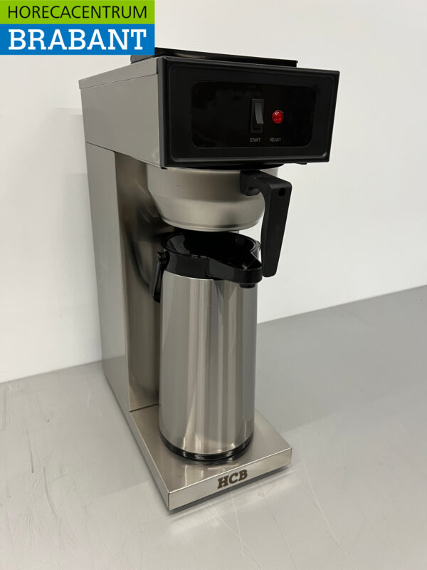 HCB Acier inoxydable Machine à café Distributeur de café 2,2 litres 230V Horeca – Image 7